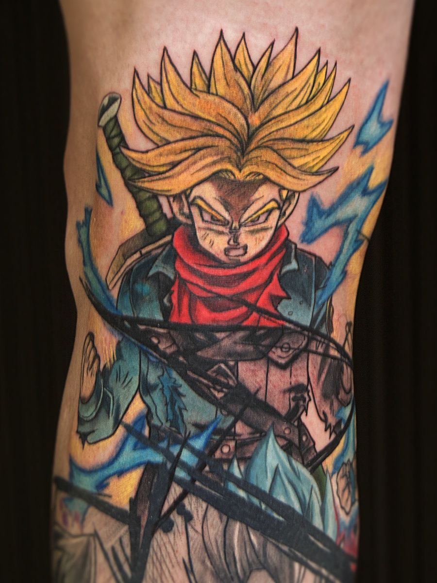 Tattoo uploaded by Leos93' • Dragonball Trunks in super version 