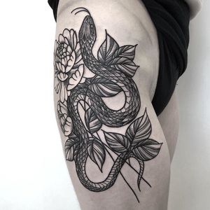 Tattoo by Tattoo machine