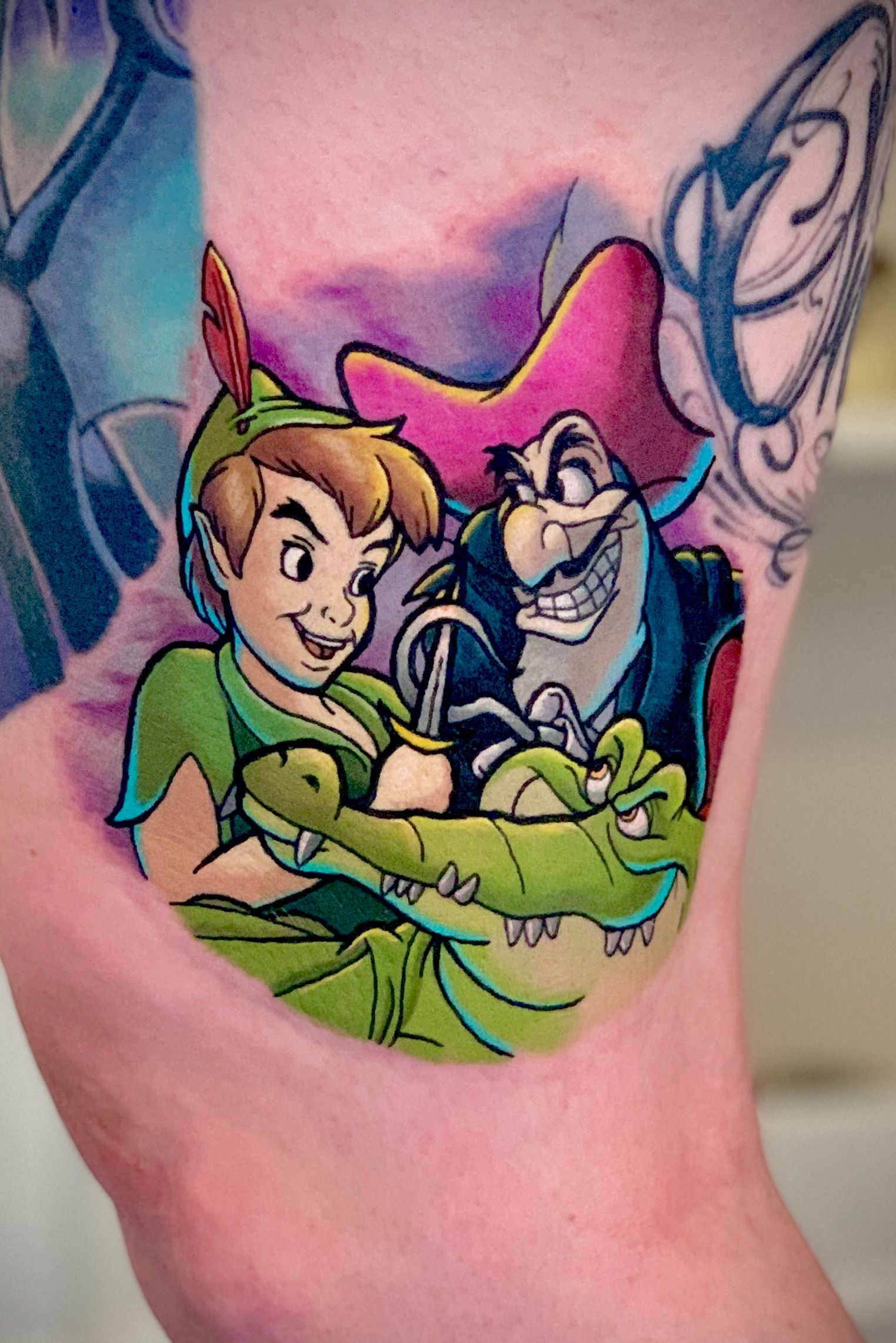 OtakuJoes  Finished my Captain Hook tattoo Now I want to  Facebook
