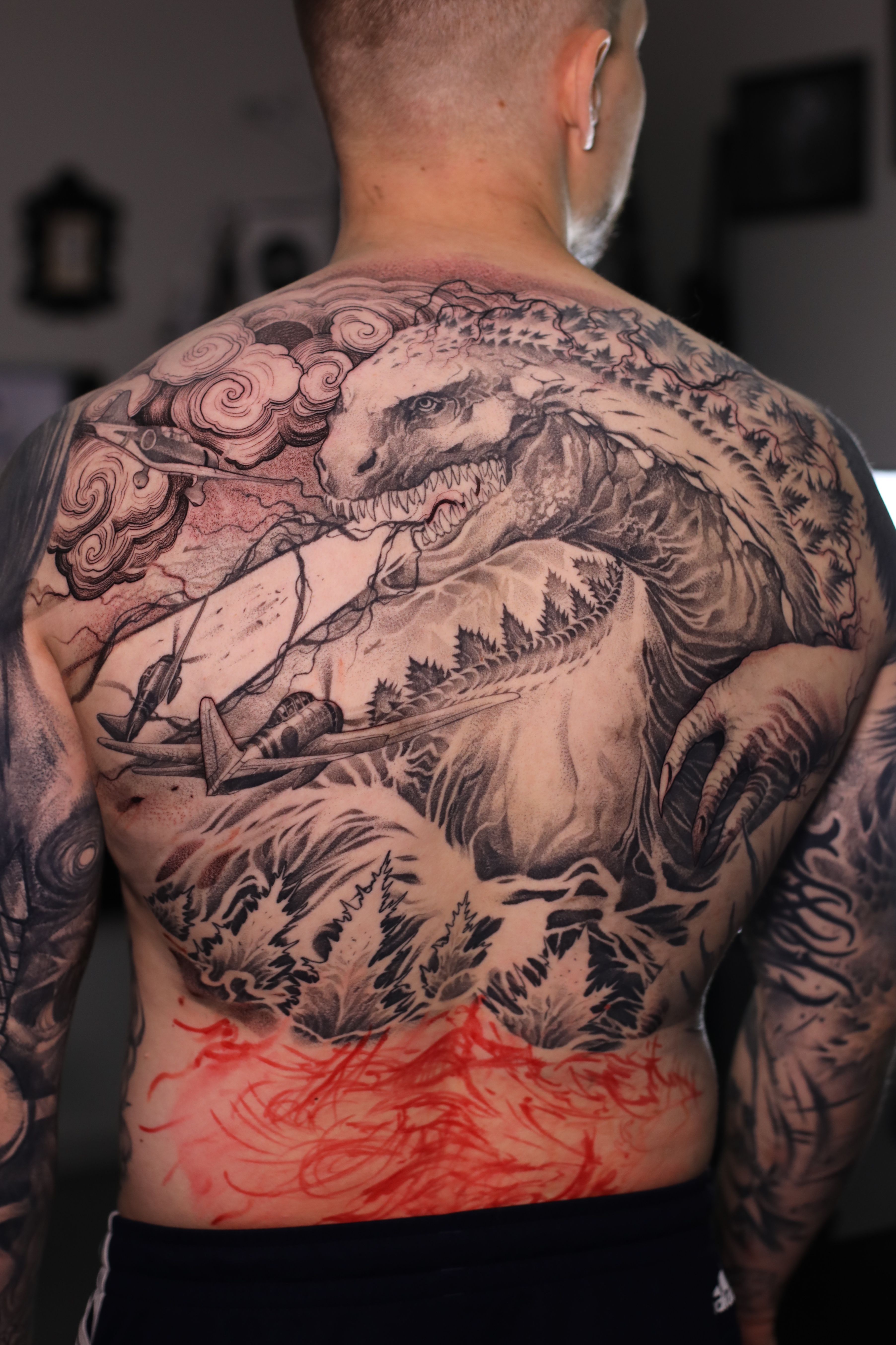ms. monster | Tattoos by Aaron Broke