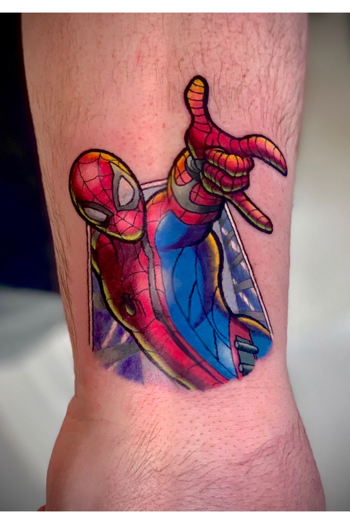 Spiderman tattoos