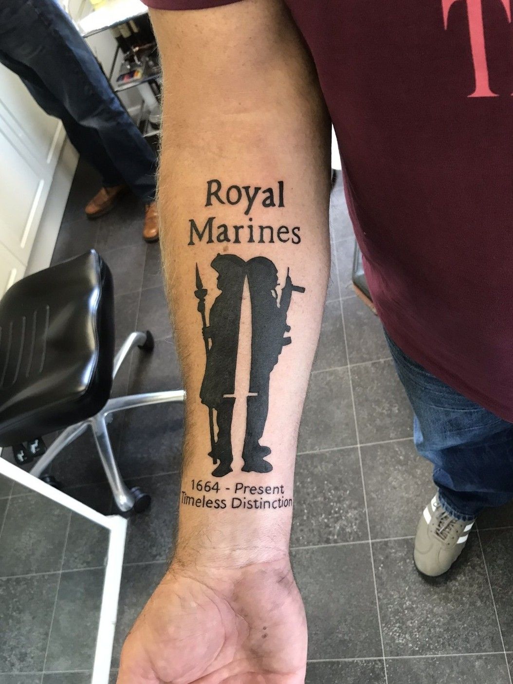 US Marines will be allowed fullsleeve arm and leg tattoos for the first  time in 15 years  Daily Mail Online