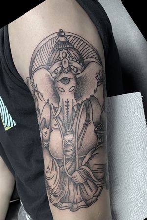 Ganesha with a beautiful third eye