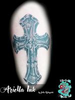 Old stone cross #tattoo #tattoos #freshink #freshlyinked #blackandgreytattoo #blackandgrey #realistic #realistictattoo #cross #stonecross #crosstattoo