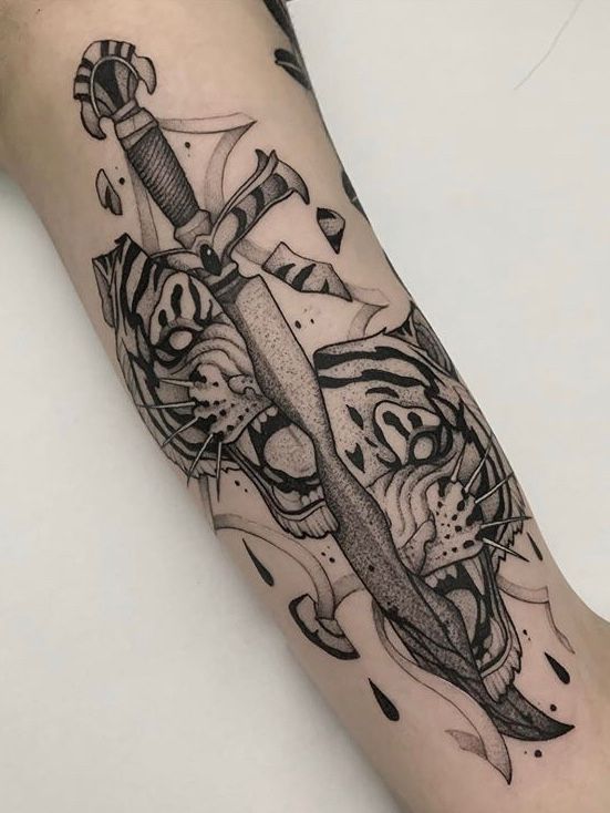 TATTOOS.ORG — Tattoo by Inga Hannarr and Peter Blackhand Madsen...