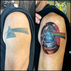 Before and after the dark side of the moon for Dave!