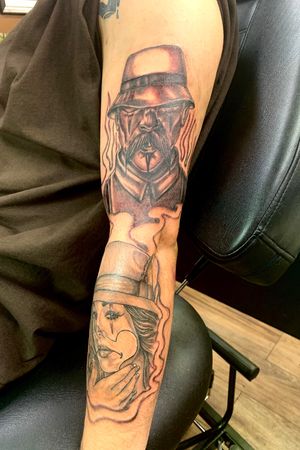 Chicano style 3/4th sleeve for Joel