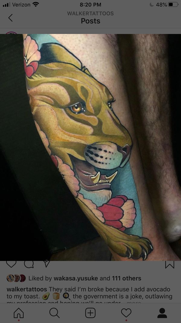 Tattoo from Bearcat Tattoo Gallery