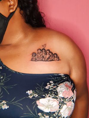 Familia #ink #inked #inkedup #inkedlife #inkedwoman #inkedgirl #tattoowoman #tattoogirl #womenempowerment #girlspower #femaletattoo #femaleartist #femaletattooartist #wgtattoostudio #safespace #tattoostudio #ensenada #bajacalifornia #mexico 