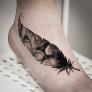 Work Done by @veloso_tattoo #liontattoos #lion #tattoos #tattooed 