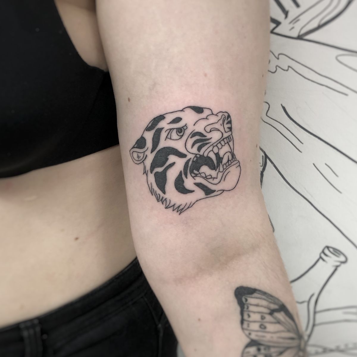 jaguar paw tattoo