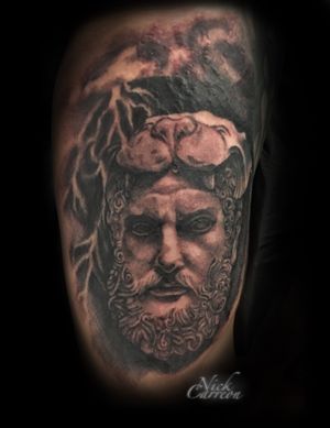 WIP Bearded Hercules statue that is not quite finished but was happy with the first session 