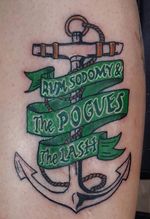 Pogues tattoo for Devin today!