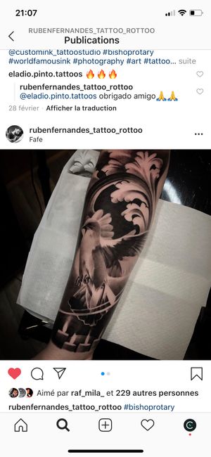 Tattoo by Custom ink tattoo studio