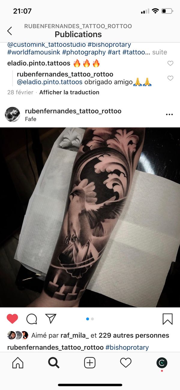 Tattoo from Custom ink tattoo studio