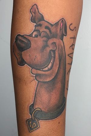 Scooby doo  color tattoo!
