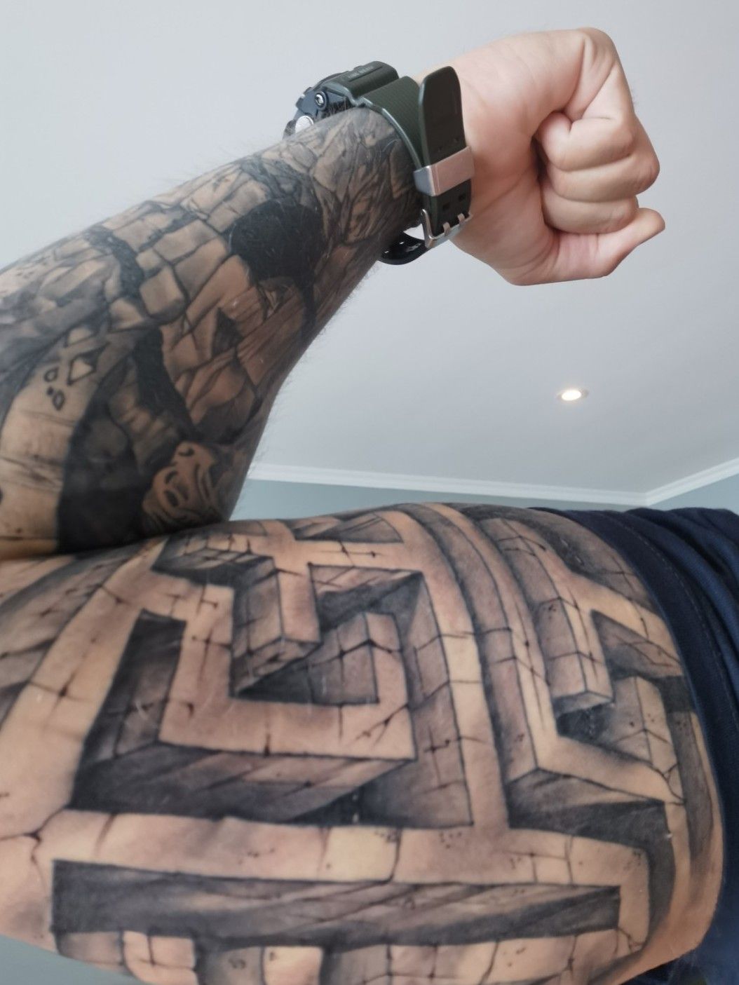 Top 30 Maze Tattoos For Men