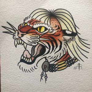 Tiger King Flash I drew at the beginning of lockdown. 😁