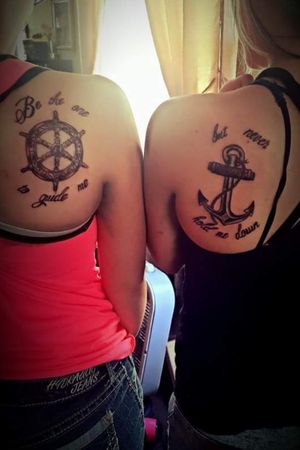 Best friend tattoos we got together. 