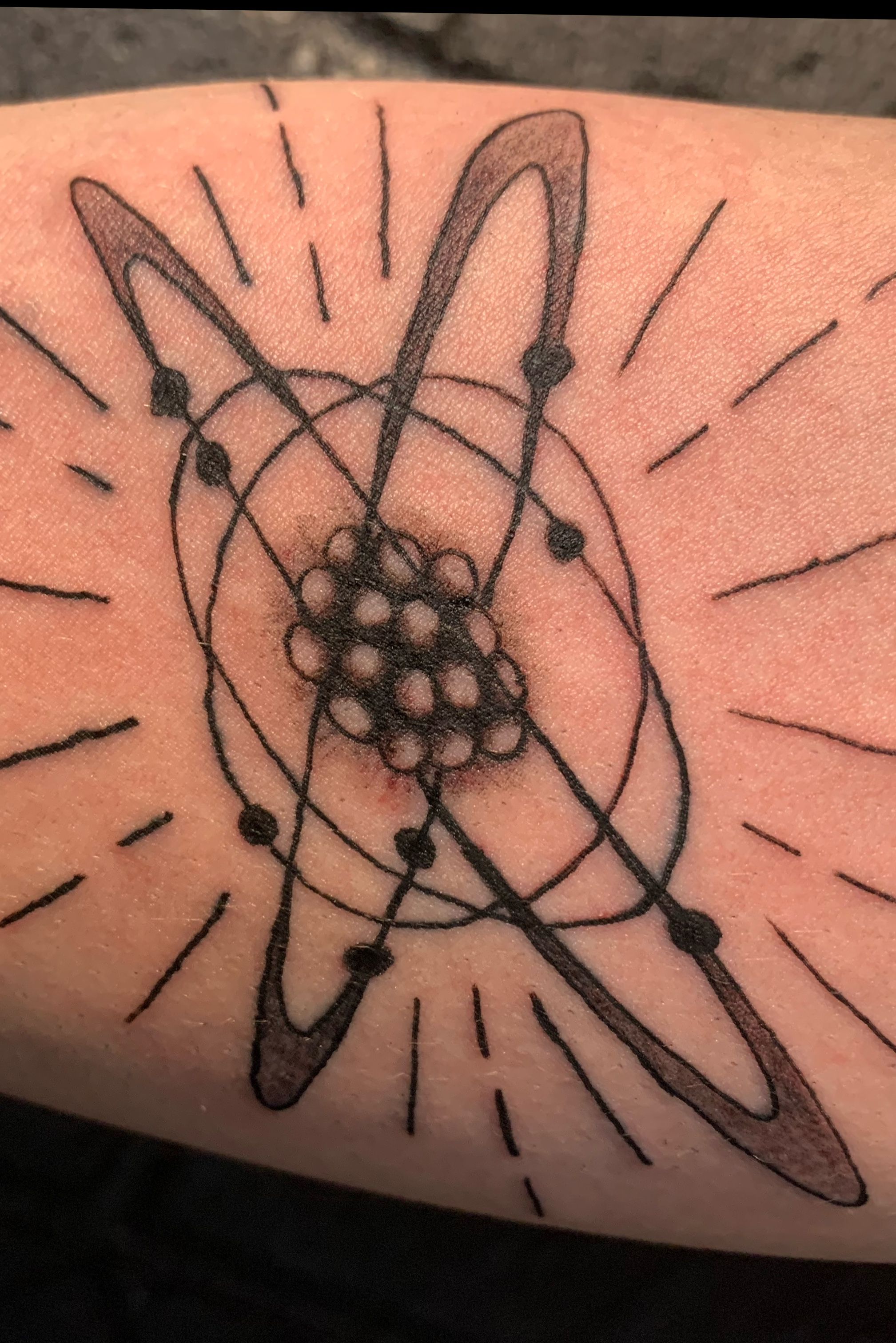 Kenhub - Beautiful ATP molecule tattoo :) ''ATP molecule - an essential  molecule for a vast array of metabolic processes in organisms. Ultimately,  it is one of the things essential to life.