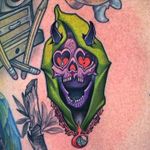 Reaper love.  one of my favorite subjects to tattoo, The Reaper. 