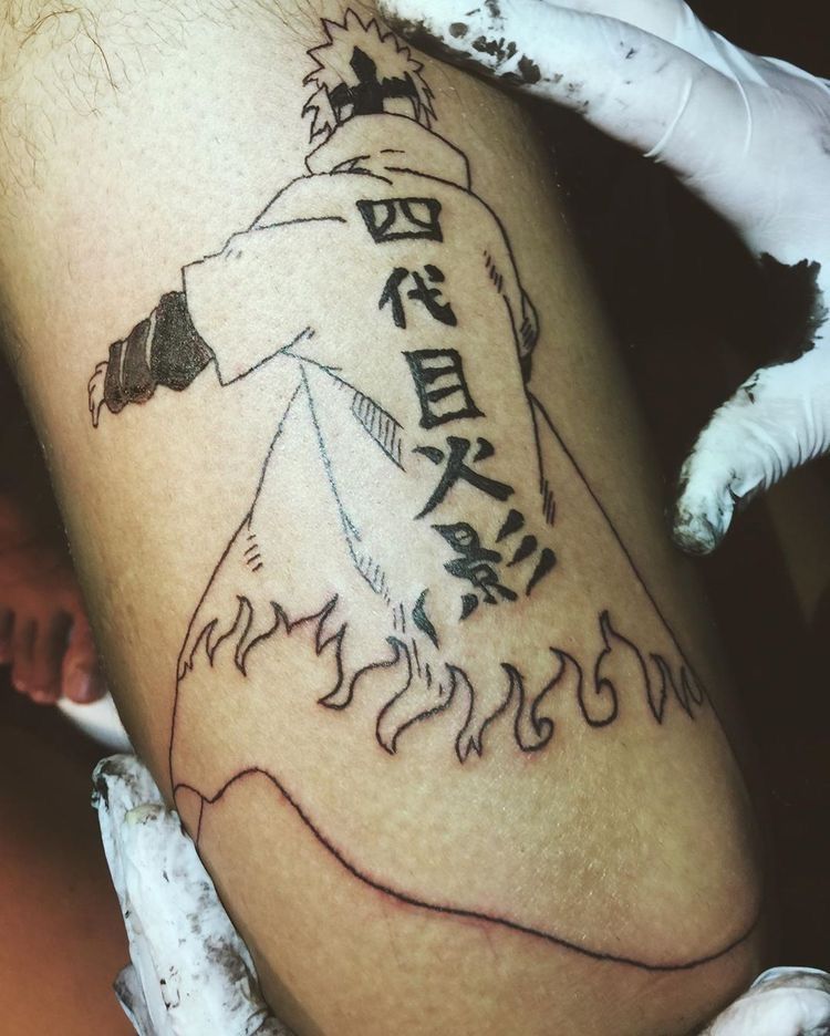 Tattoo uploaded by Stefano Ponzo • Kunai minato! Rasengan! #tattoo  #tattooer #tattooart #naruto #animedraw #animetattoos #animeink  #animetattoo #tattooer #tatooideas #narutouzumaki #narutotattoo  #kunaiminato #minato #kunai #besttattoos #inks