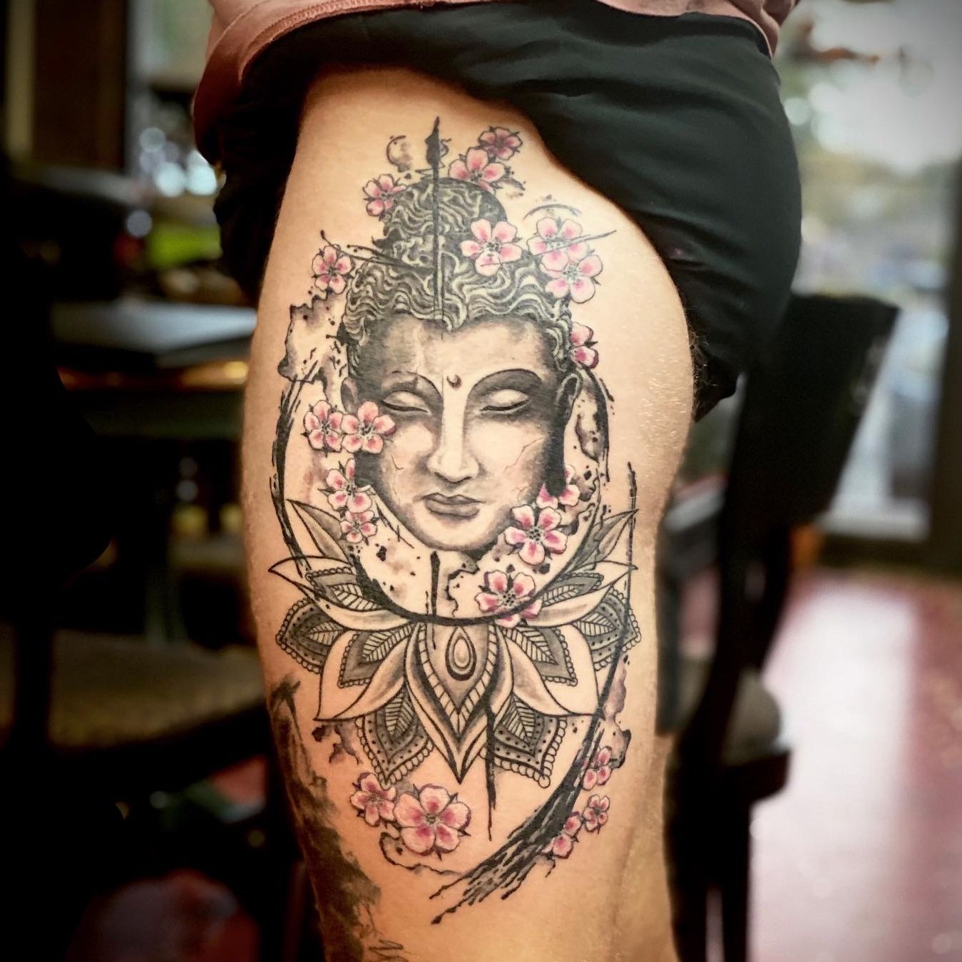 Men's and Women's water proof tattoo, Temporary Buddha God Tattoo :  Amazon.in: Beauty