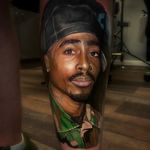 Tupac Shakur portrait 