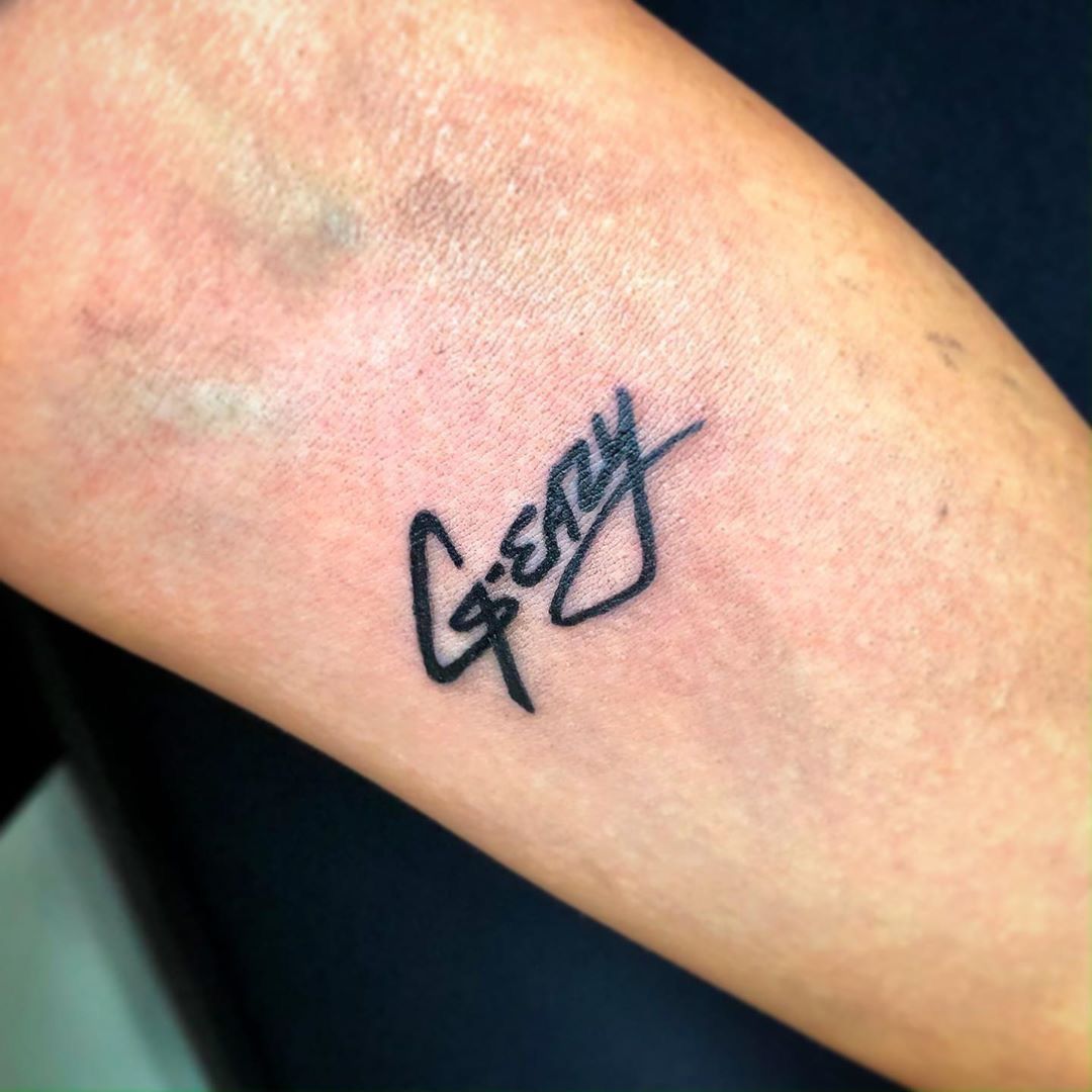 GEazy inspired tattoo Let me know what you all think  rGEazy