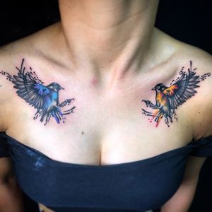 Birds 🦅🦅 #swallowtattoo #swallowchesttattoo #tattooapprentice #tattoo #tattooideas #tattooartist #tattoocollector #tattooist #tattoocommunity #tattooja #tattoochest #chesttattoo #womentattoos #tattooforwomen #bodyart #ink #inked #inkedgirls #tattoofitness #fitnesstattoo #fitnessmodel #inkesmodel #tattoomodel #sexytattoo #tattoo2me #birds #birdstattoo #birdtattoo #bikinimodel