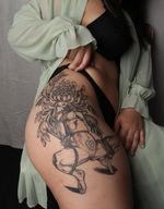 The Empress - tattoo by - #shungatattoo #shunga #erotictattoo #erotic #nsfw #japanesetattoo #japaneseinspired