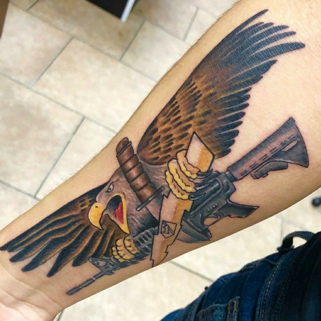 Top more than 70 swat eagle tattoo latest in.cdgdbentre