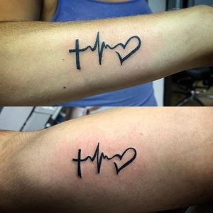 One of the most popular tattoos of all times. Faith hope and love tattoo.