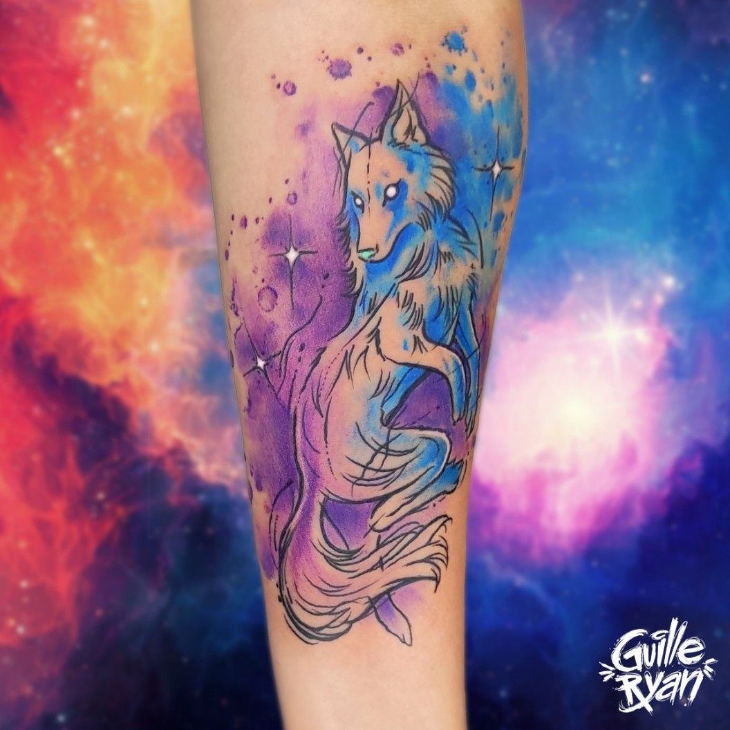 Conjured cosmic tattoo by Resul Odabas | Cosmic tattoo, Galaxy tattoo,  Planet tattoos