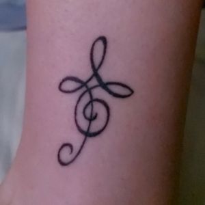 Tattoo uploaded by Selina • #engelssymbol #symbol #angeliczibu #embracelife  #positive #firsttattoo • Tattoodo