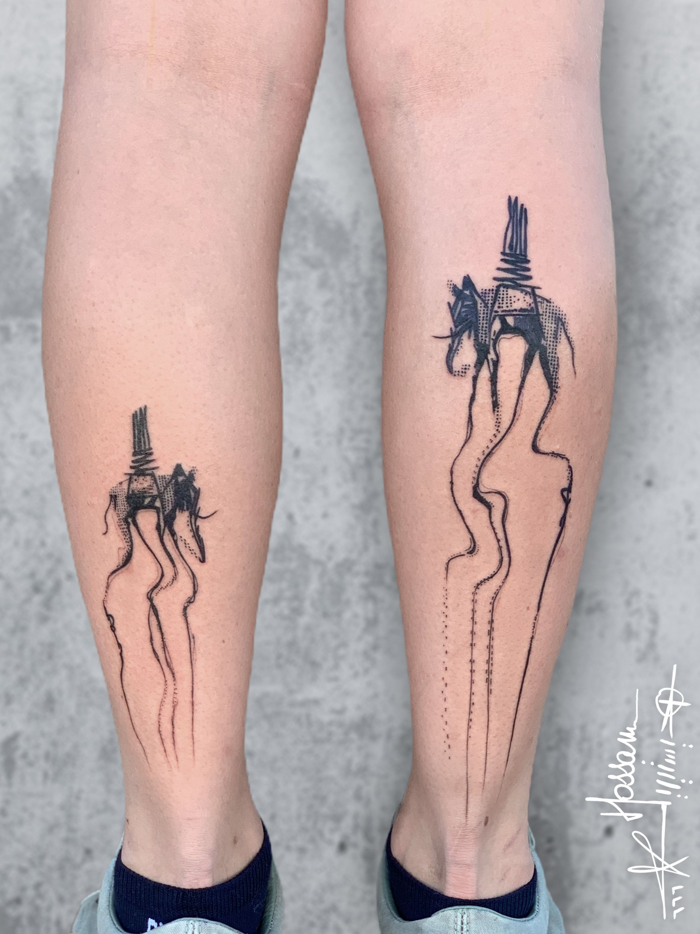 Elefant and Mandal tattoo by Coen Mitchell | Photo 14563