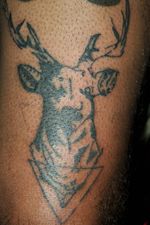 #young_mafia_ink #Realism_Deer Did a deer on my thigh