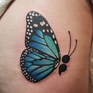 My Simi colon blue butterfly 🦋 Thank you Kira its perfect 💙