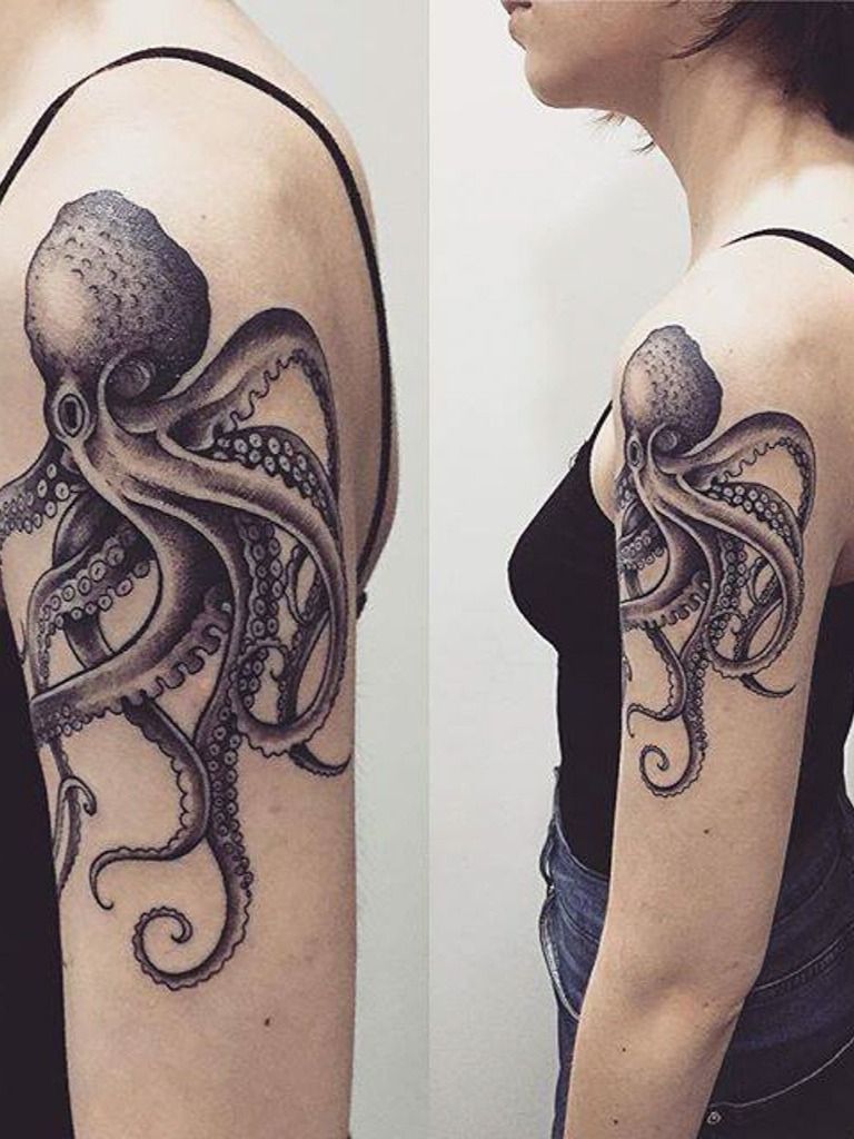 Octopus Temporary Tattoo - Etsy