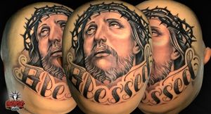 Jesus head piece by Dboi