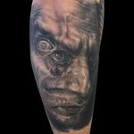 #blackandgrey Alter Ego Surreal Double Portrait (fully healed, no filters)