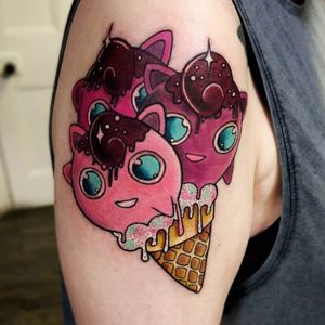 Jigglypuff ice-cream 