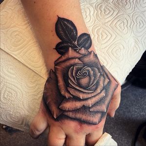 Black and Grey Rose