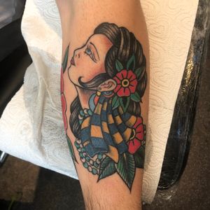 Healed gypsy woman