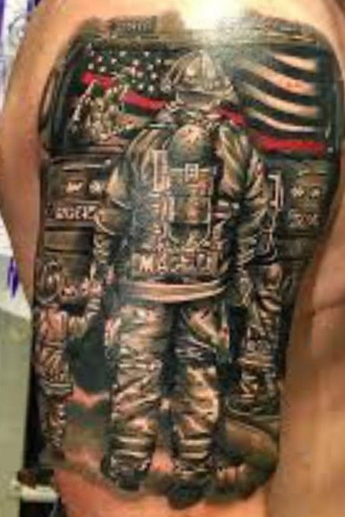 Supporting first responders from  Prison Break Tattoos  Facebook