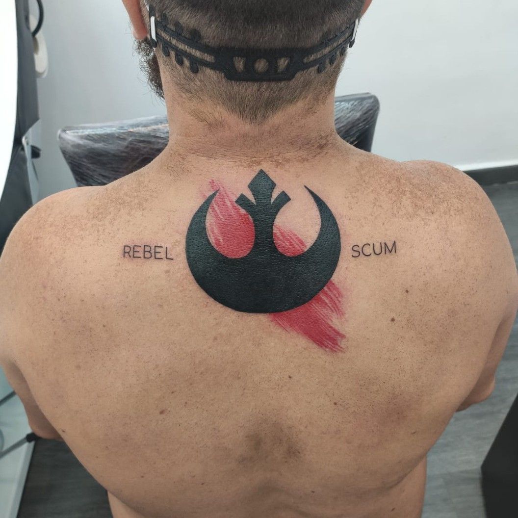 Tattoo uploaded by Víctor • Rebel scum, Rebel Alliance, Star Wars • Tattoodo