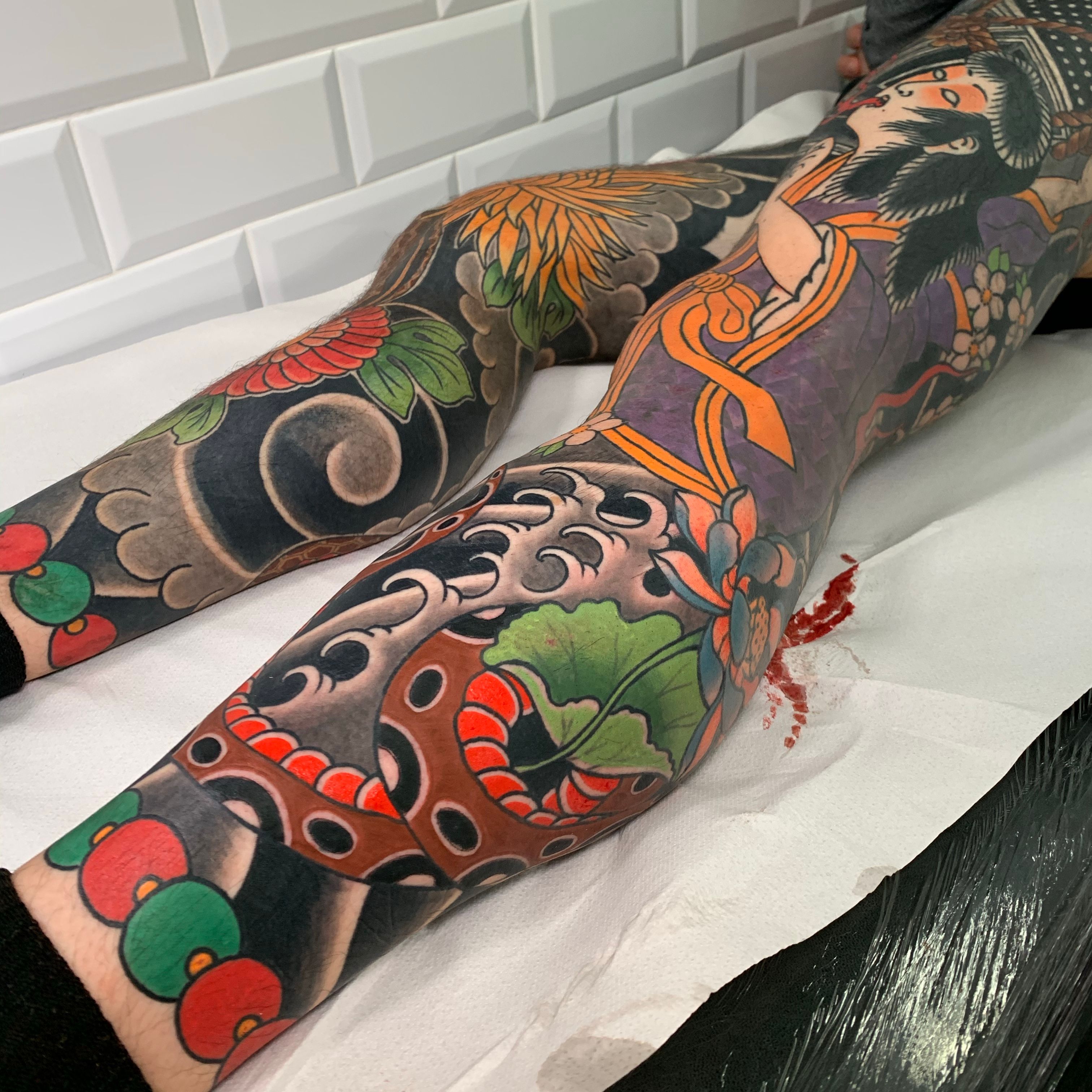 Tattoo uploaded by nutz • Bodysuit process • Tattoodo