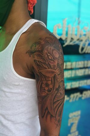 Done by Lady Karina!www.TheChosenOneInkTattoo.comArlington, Texas Best Tattoo Studio!