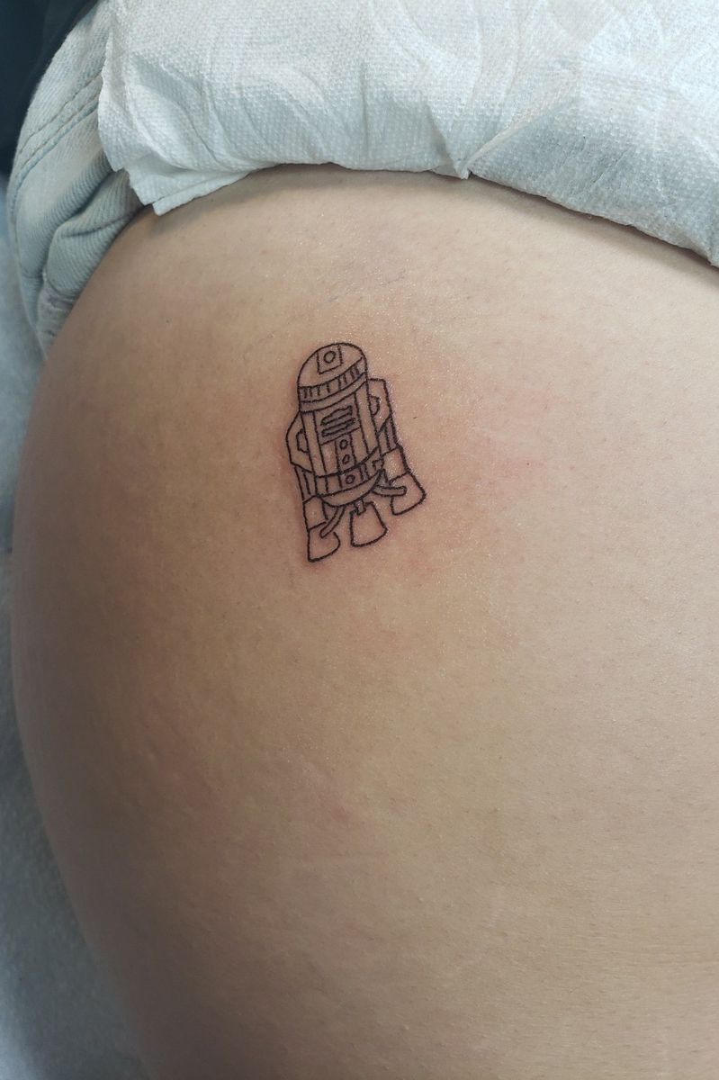 Tattoo uploaded by Cassie Patino • Little Friday the 13th booty cheek