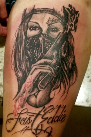 Tattoo by Fast Eddie Tattoos and Art